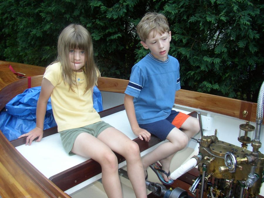 steam boat: Rushforth by Rainer Radow