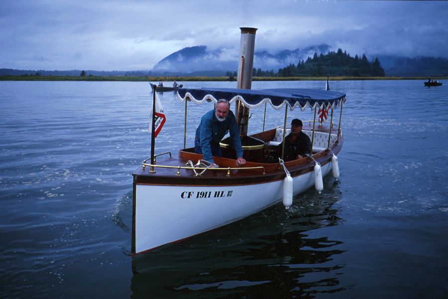 Dampfboot Carol Ann - Bild 1 -  aufgenommen von Rainer Radow: 1999-08