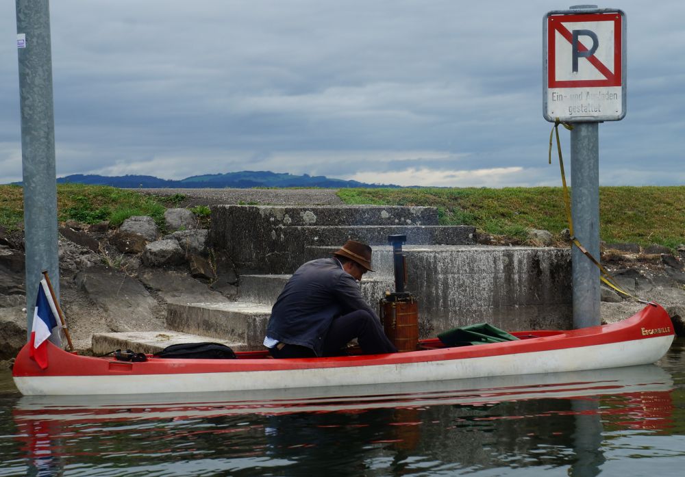 Dampfboot Escarbille - Bild 1 -  aufgenommen von Rainer Radow: 2013-09