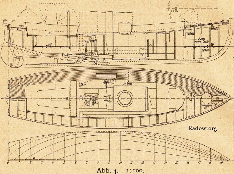 Dampfboot Radow