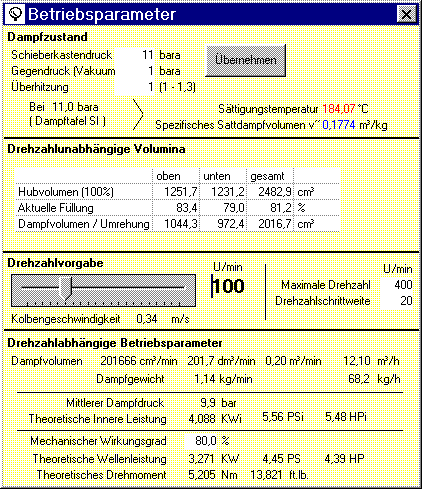 Dampfmaschinen Simulation