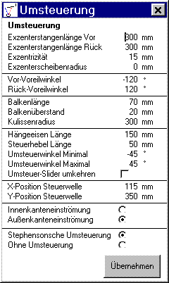 Dampfmaschinen Simulation